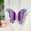 Accesorios para el Cabello Zinc Qifei, Pinza para el Cabello de Mariposa Súper de Hada, Pinza Elegante para el Cabello para Niñas, Pinza de Alta Gama para el Cabello, Accesorios para el Cabello, Tocados, Joyería