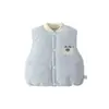 Chaleco para Bebé 120g Chaleco Acolchado de Algodón Protector de Vientre para Otoño e Invierno, Top Cálido de Forro Polar para Bebés y Niños