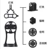 Soporte para Ciclocomputadora de Montaña Garmin Brompton Base para Bicicleta de Carretera Soporte de Extensión para Bicicleta Soporte para Ciclocomputadora Soporte para Luz Cat Eye