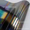 Película electrochapada láser colorida de gran venta transfronteriza para motocicletas y vehículos eléctricos Espejo retrovisor plateado brillante Película para cambio de color de carrocería completa