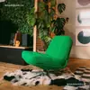 Usado Bauhaus Pessoa Sofá Cadeira Casual Varanda Cadeira para Relaxar Verde Celebridade da Internet Du Weilinger Pessoa Preguiçosa Sofá Cadeira