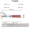 Ventas Directas de Fábrica Cuchillo de Injerto de Madera de Peral para Jardinería Cuchillo de Injerto de Yema Cuchillo Plegable de Acero Inoxidable Cuchillo de Fruta Cuchillo Multifuncional para Electricista