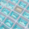 Superventas 8*12Mmk9 Diamante de Cristal Rectangular de Ángulo Recto Accesorios Vidrio Brillante Arte de Uñas Diamante para Uñas Joyería Al Por Mayor