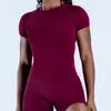 Dfyne Ropa de Yoga de Secado Rápido Transfronteriza Camiseta sin Costuras de Manga Corta para Correr Deportes Transpirable Elástico Alto Top Deportivo para Mujer