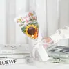 De un solo golpe para ganar el examen de ingreso a la preparatoria ramo inspirador flor de lana tejida a mano girasol regalo de graduación regalo creativo