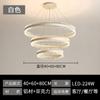 Lámpara de araña para sala de estar, ambiente moderno simple, villa, lámparas de alto nivel, nórdica, para dormitorio, comedor, lámpara redonda principal para sala de estar