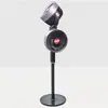 Ventilador de Circulación de Aire de Doble Cabezal Control Táctil Interactivo Circulación Estéreo 3D Ventilador con Oscilación Automática de 360 Grados Circulación para Toda la Casa
