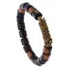 Pulseras de Pareja Retro Simples Versátiles Unisex Personalizadas Transfronterizas Europeas y Americanas Hechas a Mano con Cuentas