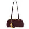 Bolso retro para mujer, nueva colección otoño 2026, estilo coreano, simple y versátil, acabado mate, diseño de bolso bowling, bolso de hombro, bolso cruzado, bolso almohada