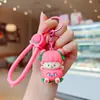 Figuritas de llavero de goma blanda de anime de dibujos animados, colgantes para mochila, accesorios para bolsos, pequeños adornos, al por mayor en stock para tiendas