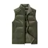 Ropa de trabajo unisex reversible, cálida y engrosada para otoño e invierno, chaleco extragrande con cuello alto, chaleco de plumas hecho a medida para ventas transfronterizas