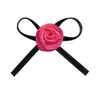10 colores rosa té medio partido mariposa 8D03BB Flor Yao Ming decoración manualidad caja de regalo decoración de ropa nudo de mariposa