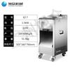 Picadora Mecánica Multifuncional Totalmente Automática Comercial de Acero Inoxidable de Corte Único Doble para Rebanar Carne y Equipo para Rebanar