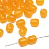 Imitação de Jade Vidro Furo Reto Contas de Jujuba Contas Soltas Feito à Mão DIY Pulseira Colar Material para Contas Acessórios de Joias