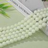 Piedra Luminosa Cuentas Redondas Cuentas Sueltas Patrón Mar Verde DIY Pulsera Accesorios de Joyería Accesorios de Joyería Semiterminados Paquete de Material para Pulsera