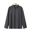Chaqueta Casual de Negocios para Otoño e Invierno Comercio Exterior Transfronterizo Ropa Deportiva para Exteriores Cárdigan de Manga Larga Cremallera Media Parte Superior Cálida D2501