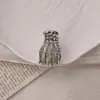 Pinza para el Cabello de Metal Personalizada con Forma de Garra de Calavera con Acabado de Alta Gama, Adecuada para Peinados Recogidos, Pinza de Tiburón, Pinza para Flequillo, Pinza Lateral, Pinza para Cola de Caballo, Pasador