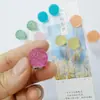 Imán de Nevera Bola de Dulce Color Gelatina Dulce Simulado Hebilla Magnética Pequeña Mensaje Magnético Tablero de Agujeros para Nevera Partículas Magnéticas