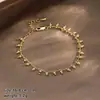 Pulsera de cuentas Nala de Lujo Ligero con Diseño de Nicho para Mujer, Moda Versátil, Tacto de Alta Gama, Joyería para Manos, Resistente al Color, Pulsera Exquisita