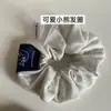 Elástico de Cabelo Estilo Relaxado, Acessório de Cabelo Grande Estilo Coreano, Prendedor de Cabelo de Luxo para Meninas, Corda de Cabelo, Elástico de Cabelo, Acessório de Cabelo