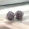 Novo Anel Colorido Estilo Chinês National Tide com Orquídea Anelada Traje Tang Hanfu Fivela Decorativa Botão de Imitação de Jade Botão de Vidro para Joias DIY