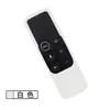 Capa para controle remoto Apple Apple TV4 à prova de poeira anti-queda concha protetora TV5 manga de silicone multicolor luminosa atacado