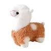 Bolsa de Brinquedo de Pelúcia de Alpaca Fofa Decoração de Brinquedo de Pelúcia Chaveiro Decoração de Boneca de Pelúcia Pingente