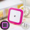 Lámpara de noche con enchufe transfronterizo TH, cuadrada, LED, control de luz inteligente, inducción, ahorro de energía, iluminación de cabecera, normativa europea, normativa estadounidense.