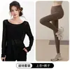 Camiseta de manga larga para yoga para mujer, casual, deportiva, corte holgado, cuello redondo, con diseño cruzado en la espalda, top versátil