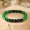 Venda Direta da Fábrica Pulseiras de Pedra Natural Transfronteiriças, Pulseiras de Contas de Cristal da Moda e Versáteis, Pulseiras de Contas Elásticas Feitas à Mão