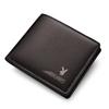 Carteira de Chamada Carteira Masculina Carteira Curta Bolsa com Zíper Carteira de Estudante Horizontal Multifuncional com Porta-Cartões Homem
