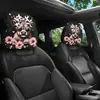 Funda para reposacabezas de coche con diseño de cachorro animal, funda de asiento a prueba de polvo, estilo lindo, almohada de coche, almohada para el cuello