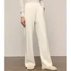 Mai* Pedido2026 Estilo Nuevo de Otoño Pantalones Deportivos Rectos Adelgazantes para la Cintura Pantalones Casuales para Mujer Pantalones de Pierna Ancha Modernos