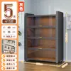 Vitrina para Figuras, Vitrina de Cristal para Uso Doméstico, Estantería, Armario de Almacenamiento para Cajas Sorpresa, Armario de Metal para Muñecas Modelo, Vitrina