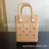 Bolsa de playa de EVA al por mayor en stock, bolsa de almacenamiento impermeable, mini bolsa, bolsa de agujeros de moda DIY, se puede personalizar LOGOTIPO