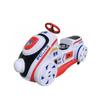 Puesto Cuadrado Comercial Coche Eléctrico Luminoso de Atracciones para Niños Motocicleta Biplaza Coche de Choque Go-Kart para Adultos