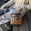 Bolso de cubo retro para mujer, nueva colección de otoño de tendencia 2026, bolso cruzado versátil de gamuza, bolso de hombro casual y bolso de mano