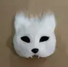 Suministro Transfronterizo Mascarilla Facial de Gato Mascarilla de Zorro Luminosa Estilo Japonés Hefeng Pintada a Mano Máscara de Baile de Halloween Femenina COS