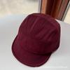 Gorra Casual de Cinco Piezas para Mujer Verano Camping al Aire Libre Simple Ligera Secado Rápido Plana Gorra de Béisbol Gorra de Montar Ins