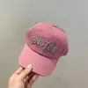 Boné de Baseball para Bebê Primavera e Outono Novo Simples Letra Casual Chapéu de Baseball Infantil Unissex Versátil Chapéu de Sol