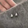 Pendientes de Gota de Agua Simples Japoneses y Coreanos, Estilo Ins de Moda Femenina, Pendientes Básicos Compactos, Nuevo Estilo 2025 Dropshipping