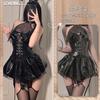 Uniforme de lingerie divertido para postura tentação sexy traje de empregada roupas de role-playing paixão tamanho plus uma geração de cabelo