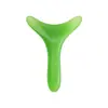 Raspador Gua Sha de Resina Masajeador de Columna Cervical, Palo Masajeador Universal para Hombro y Cuello, Tabla Drenadora de Meridianos, Venta al por Mayor de Fábrica