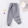 Pantalones cálidos para niños Pantalones largos para niños con forro polar engrosado de algodón para primavera y otoño ropa para niños medianos y grandes leggings de invierno para hombres y mujeres