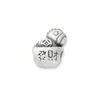 2026 Hazte Rico Joyería Retro Plateada Plata Pura 999 Caballo Pequeño Accesorios DIY Hechos a Mano Colgante Accesorios del Año del Caballo Caballo del Zodiaco