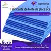 Fabricante de Placa Alveolar Produz Placa Alveolar de Plástico PP Azul, Placa Alveolar Lisa de 3-8mm, Placa Wantong de Material Novo