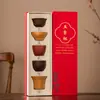 Cerámica de Arcilla Púrpura Wufu Reunión Anual de la Industria Cultural y Creativa de la Ciudad Prohibida Regalos Anuales para Empleados Taza de Té Regalos para Eventos Regalos de Empresa