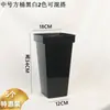 Cubo de Flores de Plástico Rectangular Grande para Flores Secas y Frescas, Anticaídas, Almacenamiento Personalizado