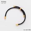 Accesorios de Joyería DIY Cuerda de Nylon Roja Pulsera Cuerda Año del Zodíaco Masculino y Femenino Pareja Trenzada Ajustable Cuerda de Mano Producto Semiterminado