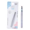 Pinzas para cejas de acero inoxidable LMLTOP, pinzas oblicuas para cejas, pinzas para cejas, pinzas para cejas A0169